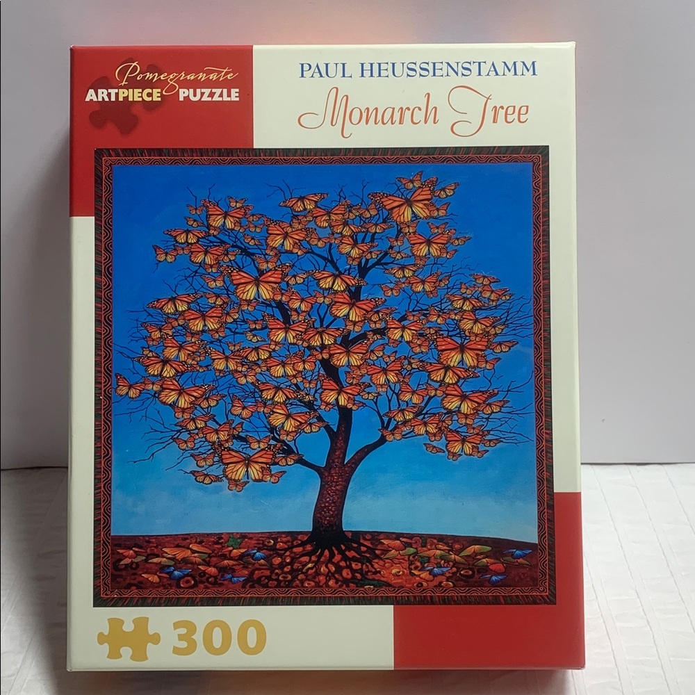 300 Piece Jigsaw - Monarch Tree by Paul Heussenstamm - Pomegranate Artpiece